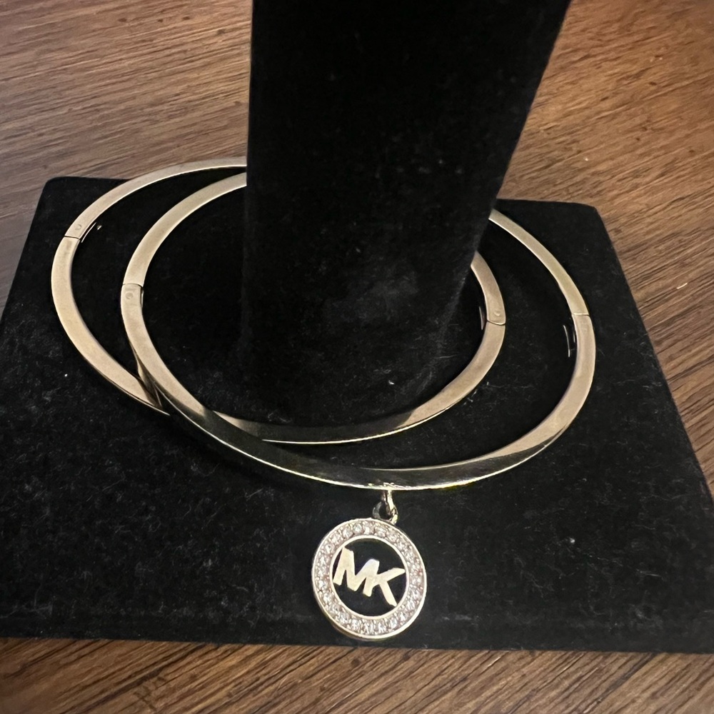 Michael Kors Rose Gold Bangle Set